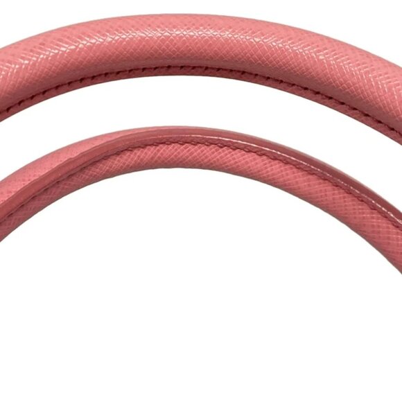 PRADA - Pink Leather Handbag - Picture 8 of 16